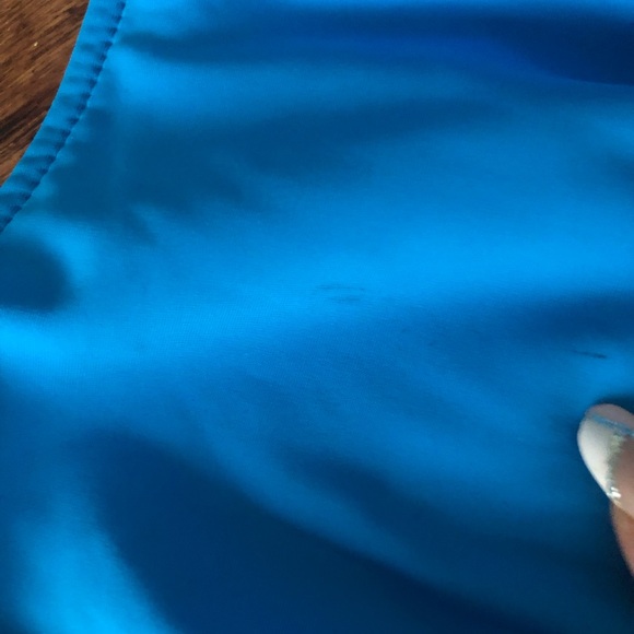 Zara Blue Stretchy Athletic Sleevless Tank Top - Picture 6 of 7